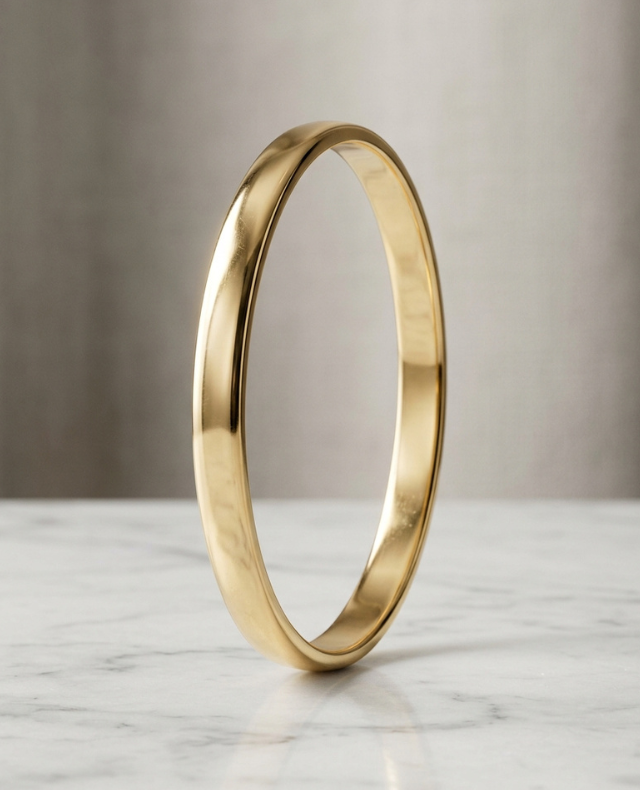 Pulseras Evelyn de oro 18 quilates, un ejemplo de pulseras mujer para ocasión especial en Timpyk